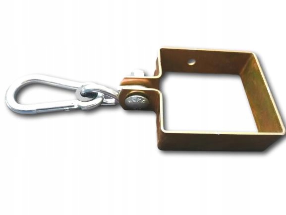 Zestaw 2szt obejm haków mocowanie huśtawki hamaka 100mm x 100mm Producent Bolt