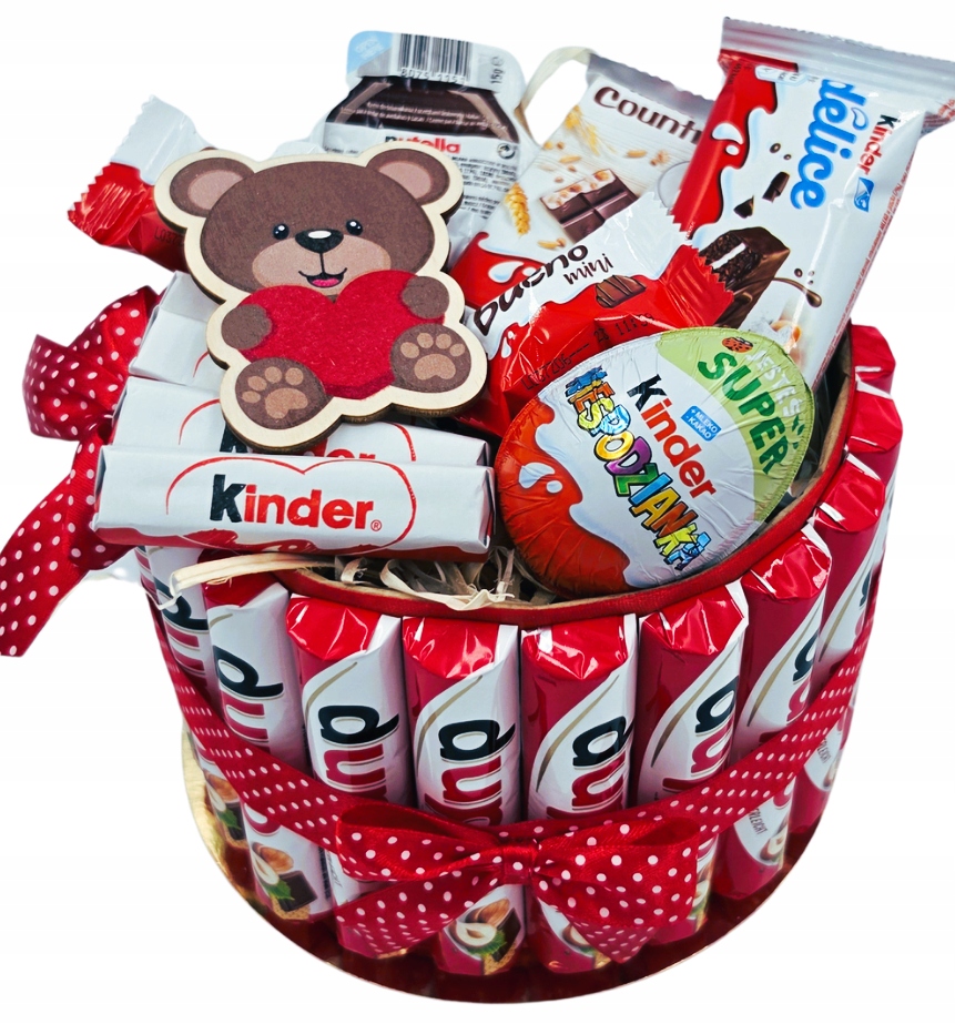 Dort Kinder Duplo Box Koš Sada sladkostí Dárek Narozeniny Jmeniny Děti