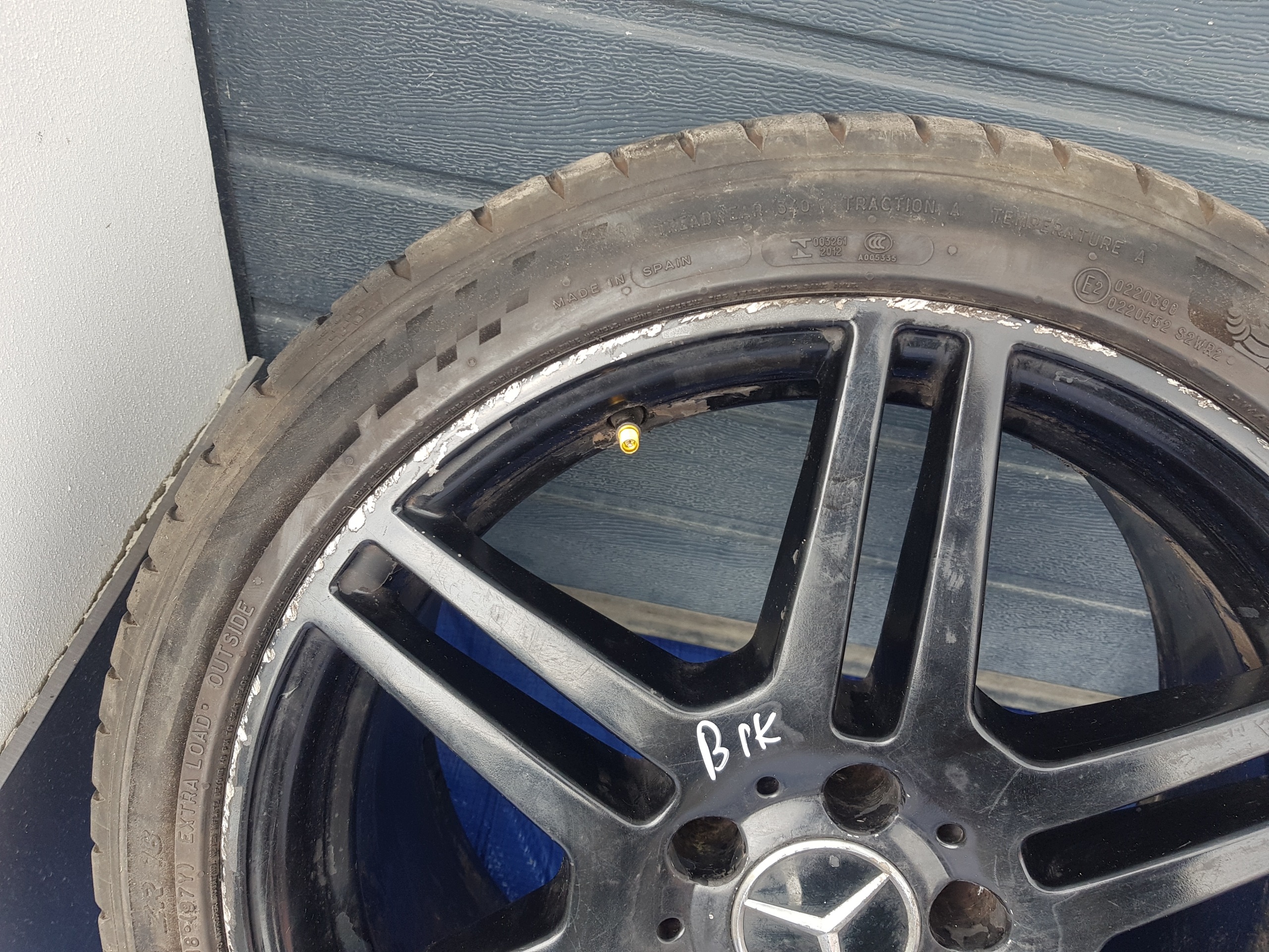 MERCEDES W212 AMG wheels disc discs 18''