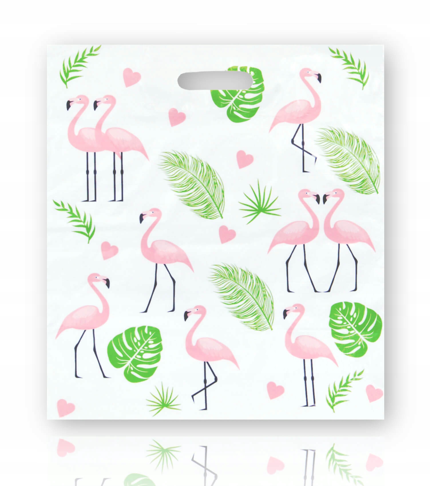 

Reklamówki Foliowe Flamingi Torby 33x40 50szt