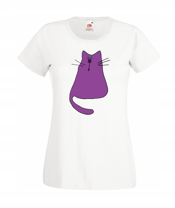 

XL Koszulka Damska Koty Soft Kitty Śmieszne Wzory