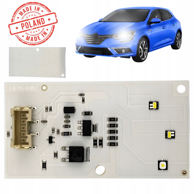 Modul Led Deska pro Ježek Drl Led lampy Renault Megane IV 4 285759447R Levá