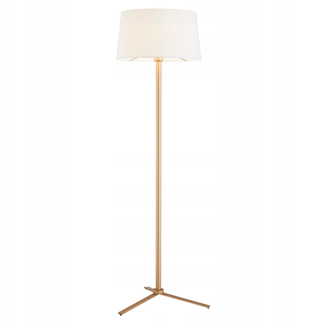 Lampa Podłogowa Kremowo-Złota E27 158cm Cavalino Argon
