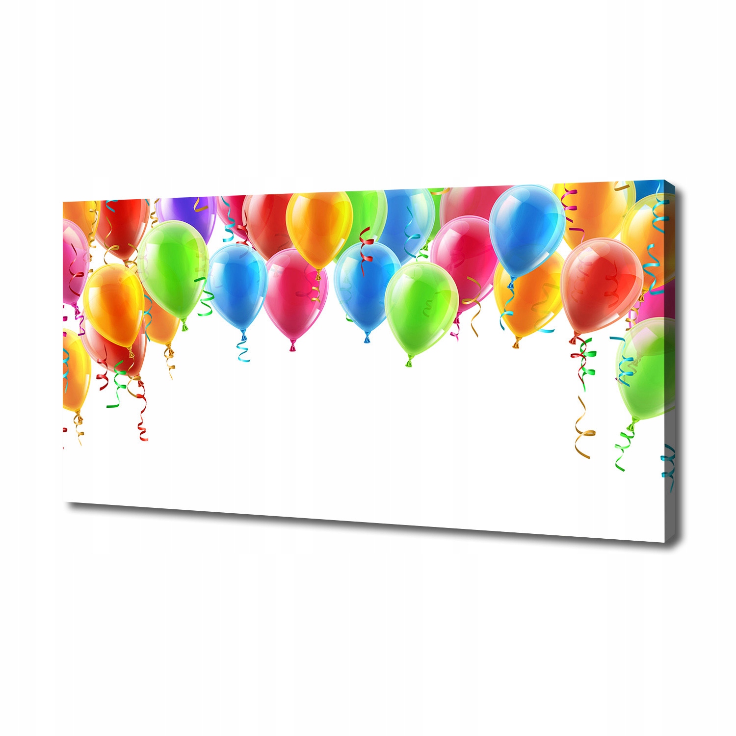 

Foto obraz na płótnie Kolorowe balony 140x70 cm