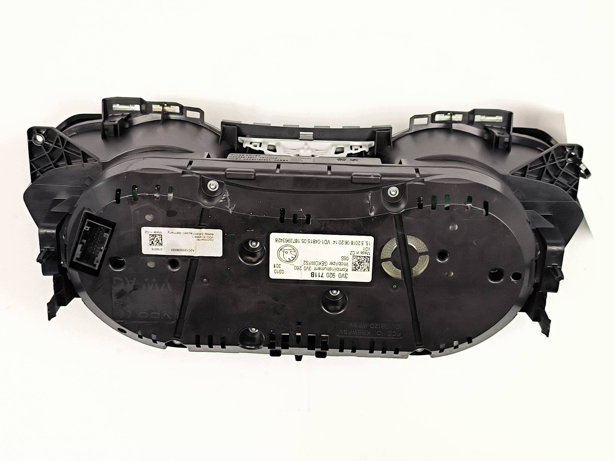 dials clock 3V0920711B SKODA SUPERB III
