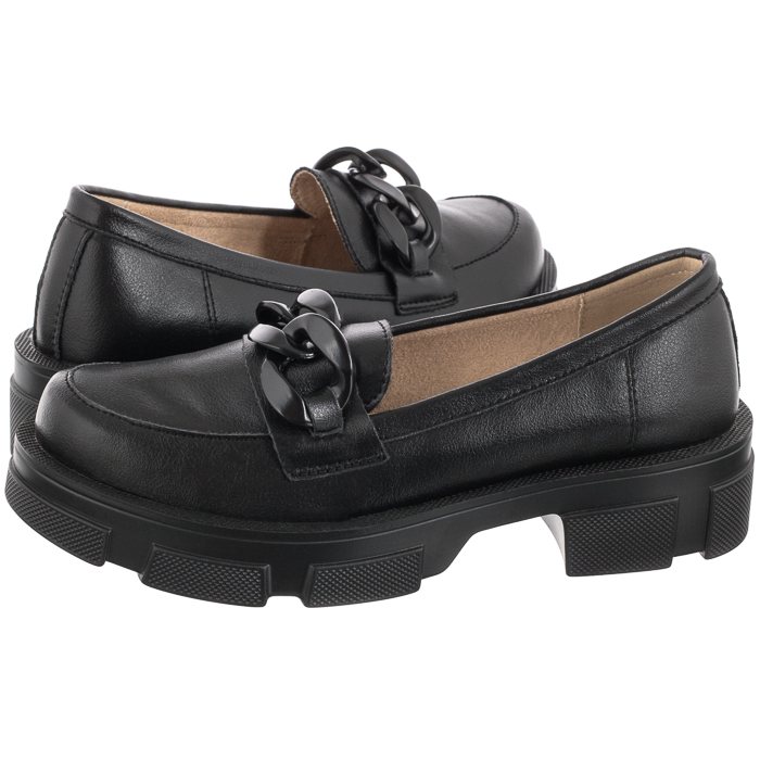 

Buty Damskie Mokasyny Filippo Czarne DP3221/22