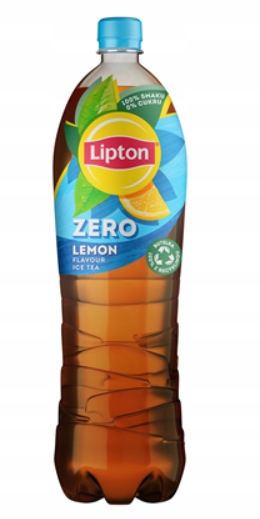 Lipton Nápoj z černého čaje s příchutí citronu bez cukru 9x1,5 l