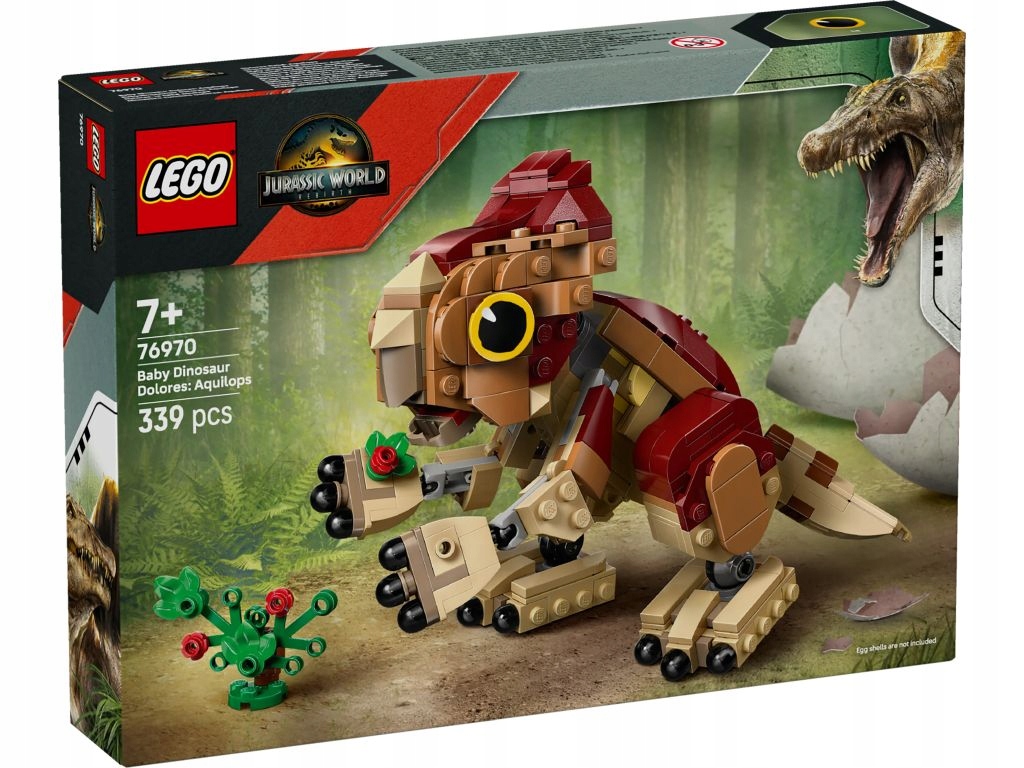 Lego 76970 Jurský svět Malý dinosaurus Dolores aquilops