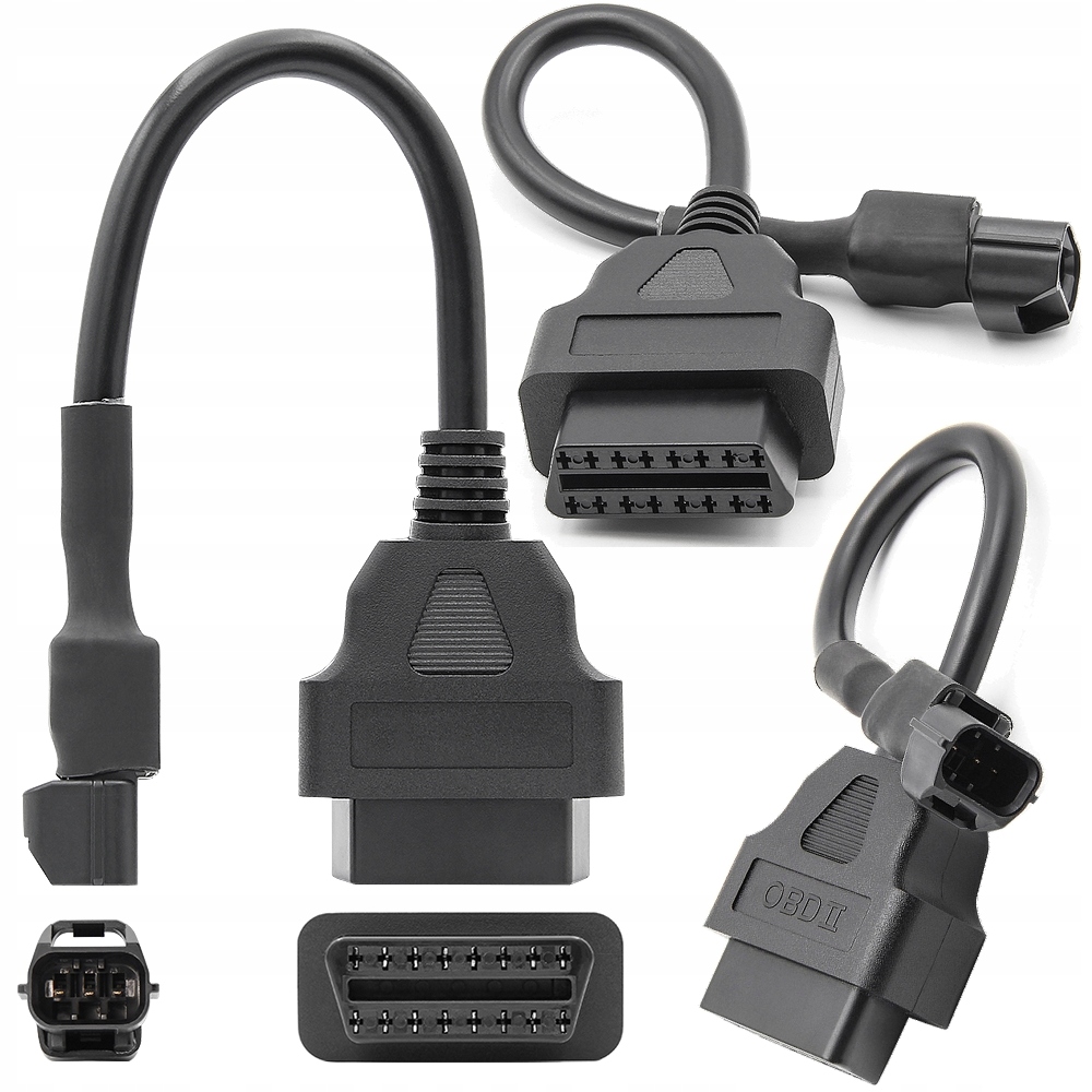 Kymco 3 pin 3PIN Adapter Przejściówka Kabel OBD2 Obd 2 Sprawdzony Działa