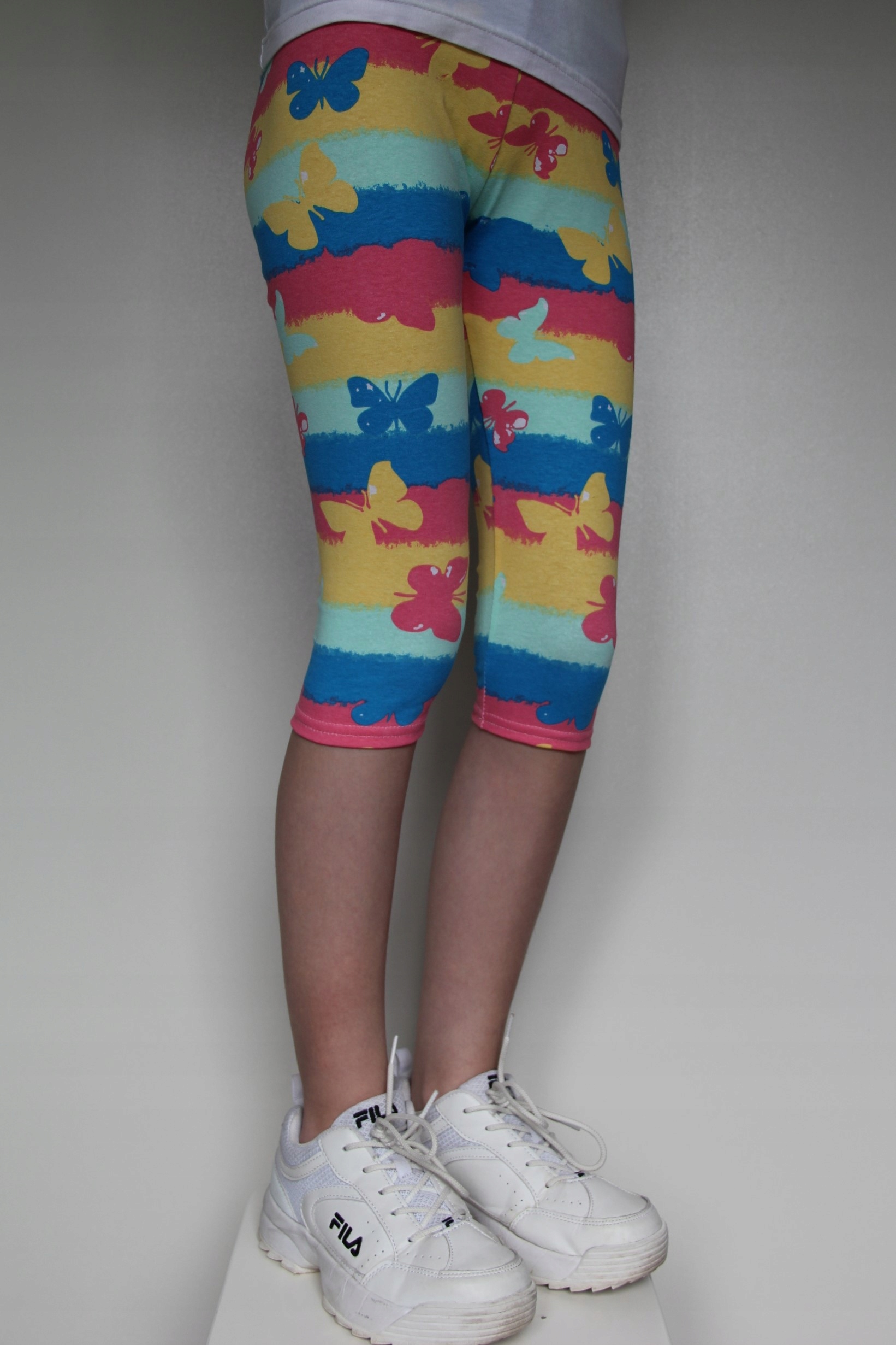 Leginsy 3/4 Getry Rybaczki Nadruki r.122 R.110-158 Rodzaj klasyczne