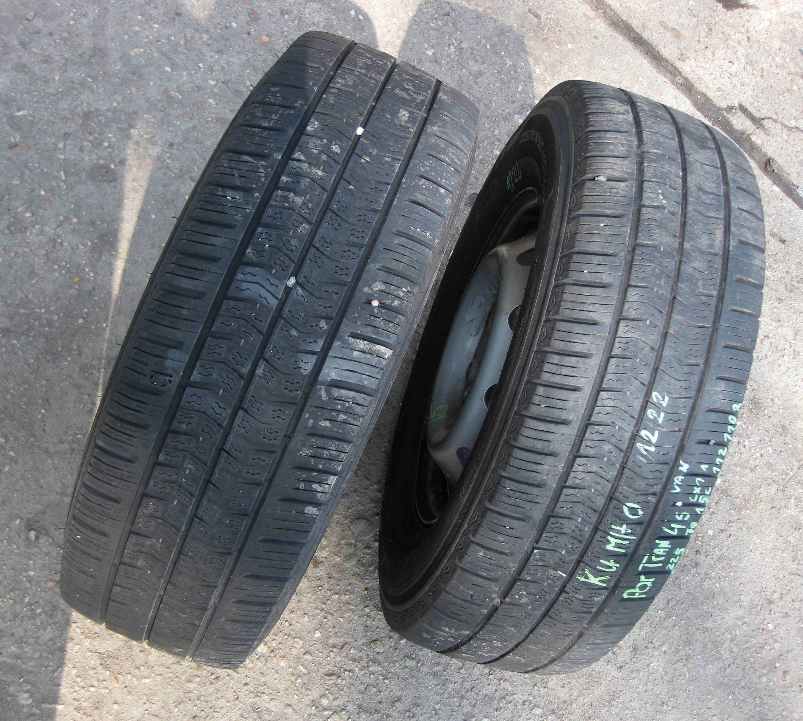 BOXER JUMPER wheel 228/70/15 Kumho Portran 4S