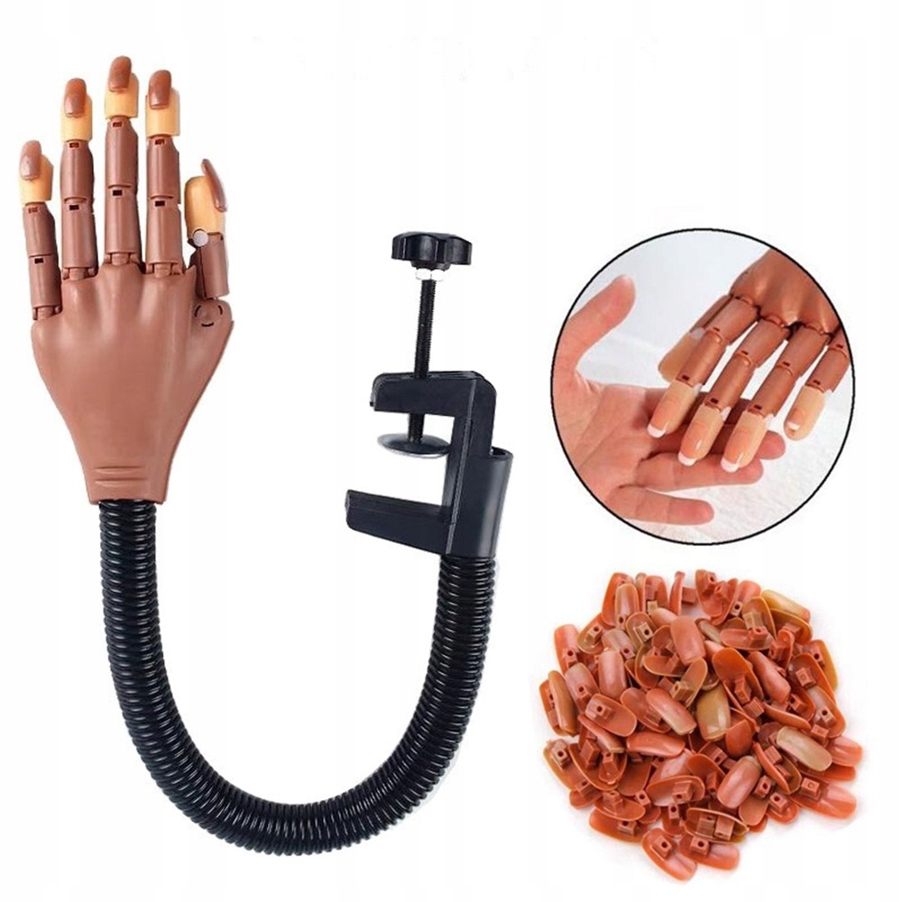 Model pro výuku umění nehtů ručně, nastavitelný, ideální pro kreslení