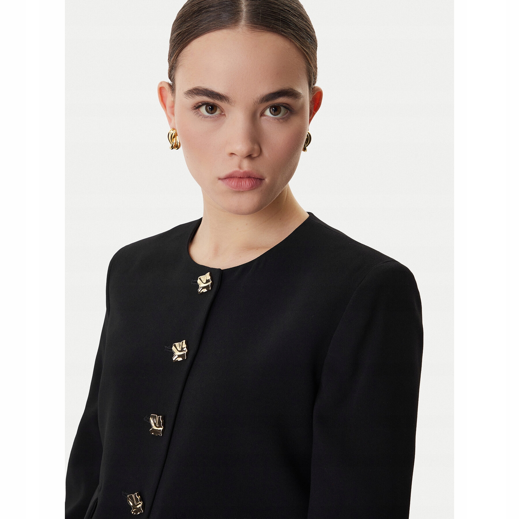Marella Damskie Marynarka Czarny