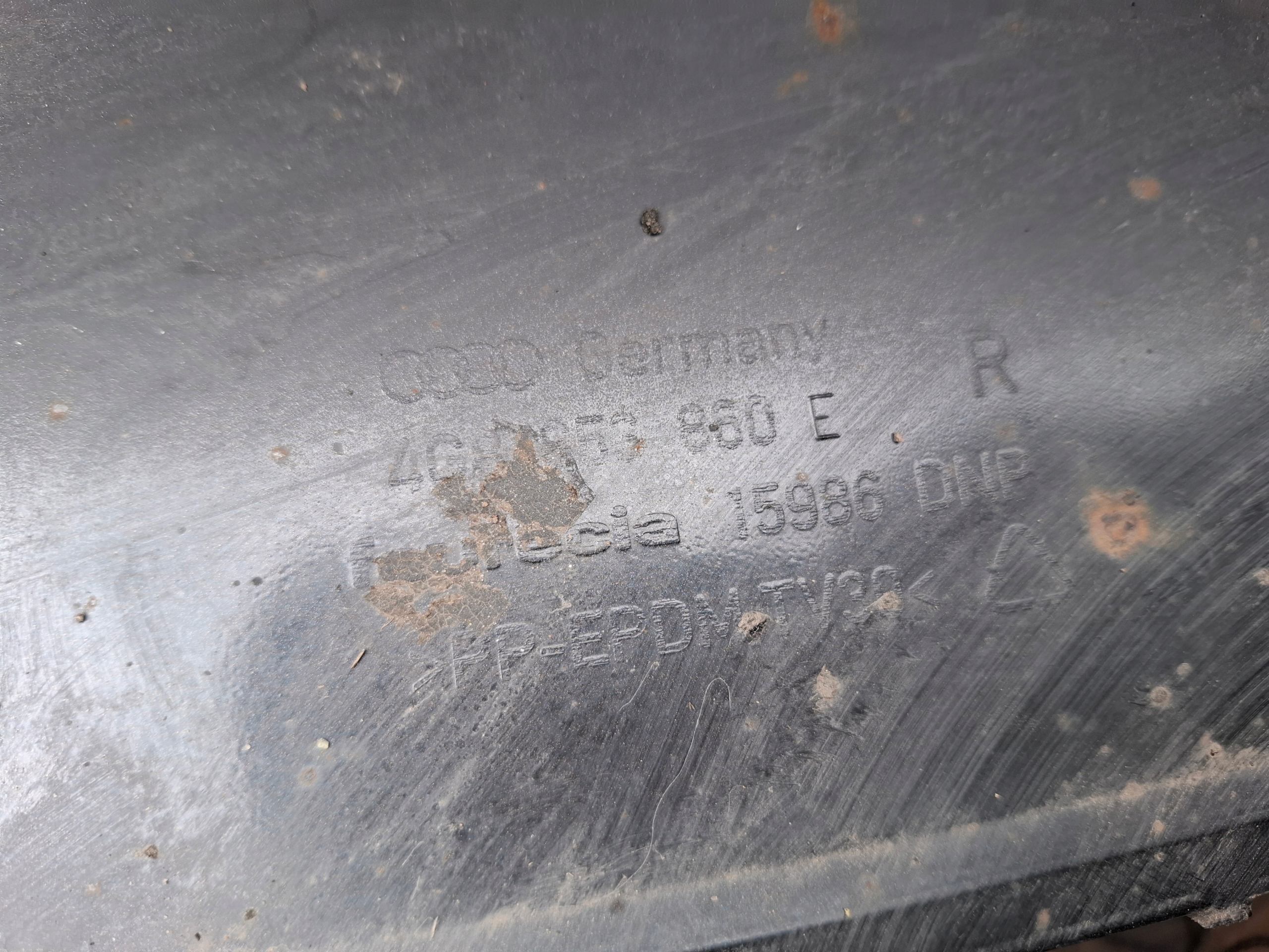 AUDI A7 4G8 moulding cap threshold right 4G8853860E LX7U