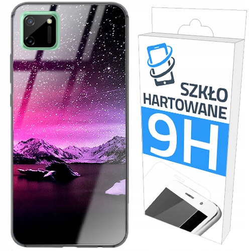 

150wzo Etui Szklane Glass Case+szkło do Realme C11