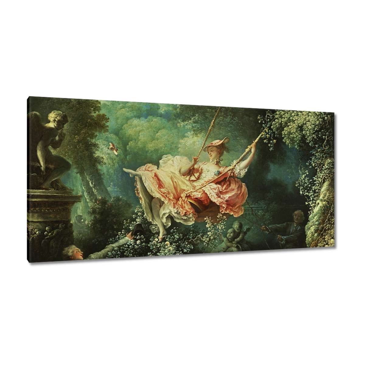 Obrazy 115x55 Houpačka Fragonard