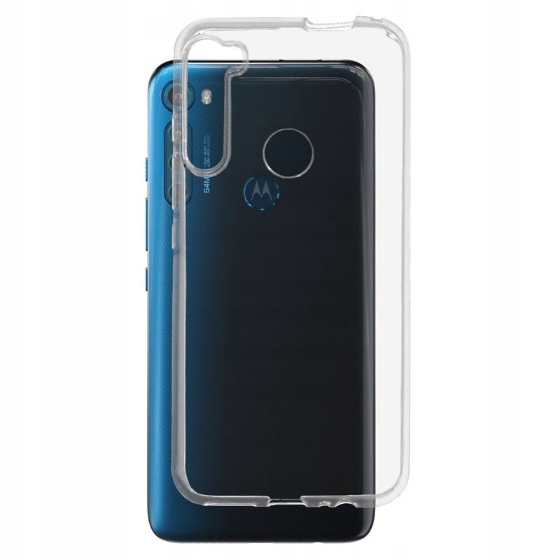 

Etui Guma Case 1mm do Motorola One Fusion+ bezbarw