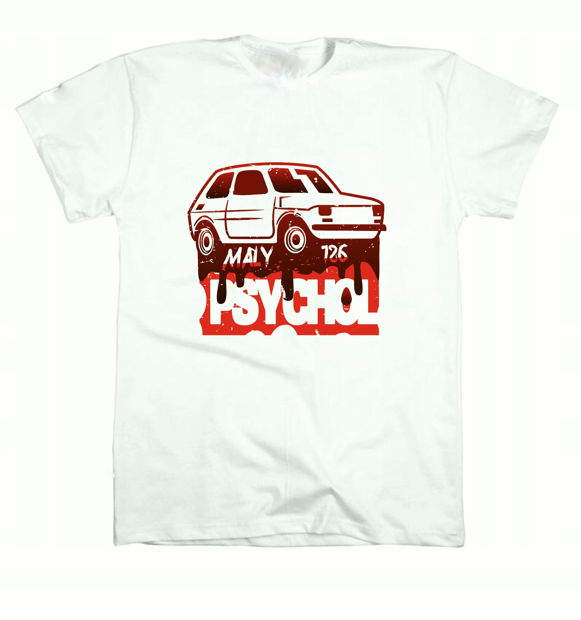 

T-shirt koszulka Mały Psychol Fiat 126P Maluch