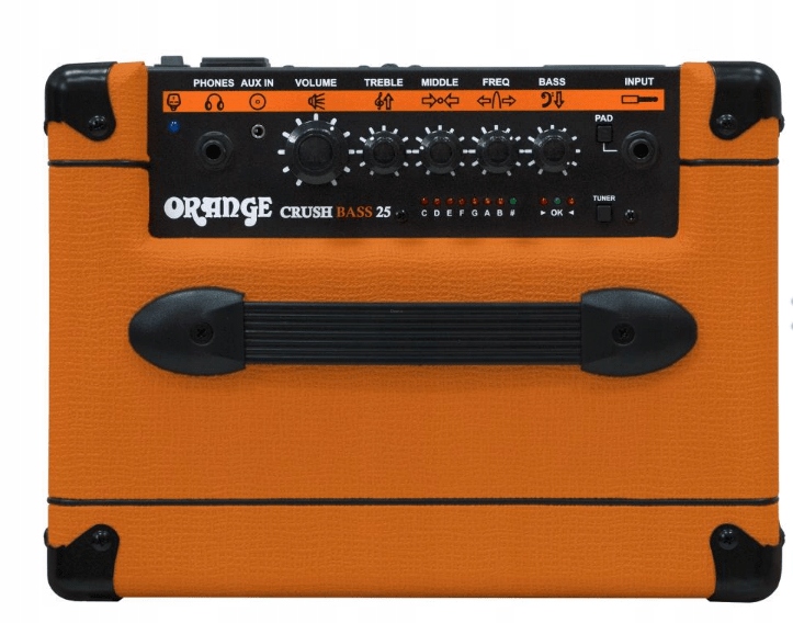 ORANGE CRUSH BASS 25 WZMACNIACZ BASOWY 25W COMBO DO GITARY BASOWEJ BASU Marka Orange