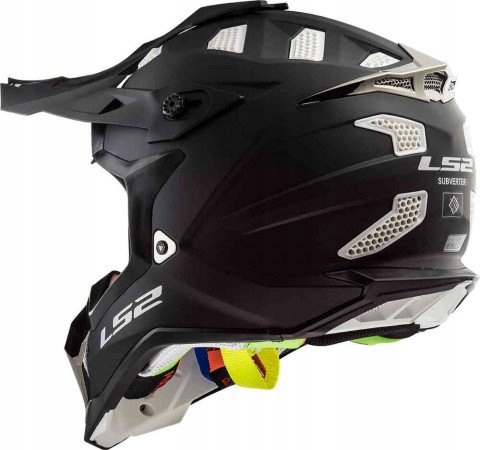 Kask motocyklowy Cross LS2 Subverter Matt Black XL Typ Cross / Enduro