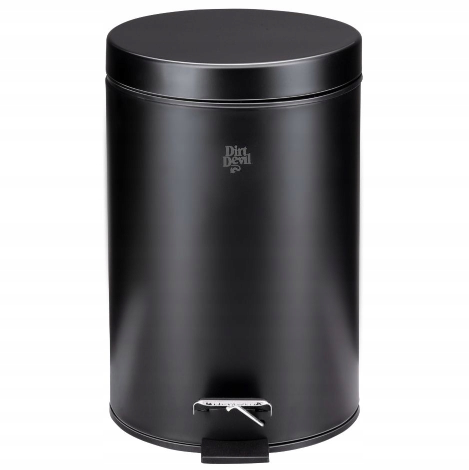 Levně Odpadkový koš nášlapný 12 l černá ED-249493