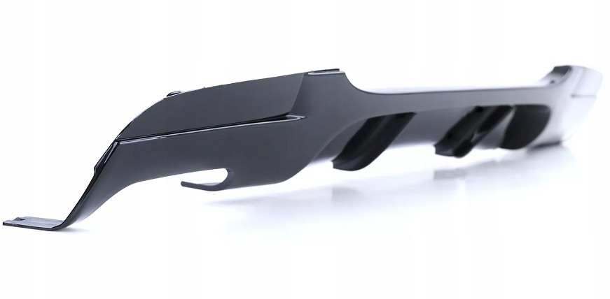 Difuzér Zadního Nárazníku M Paket 2005-2012 Černý Lesk Pro Bmw E90 E91