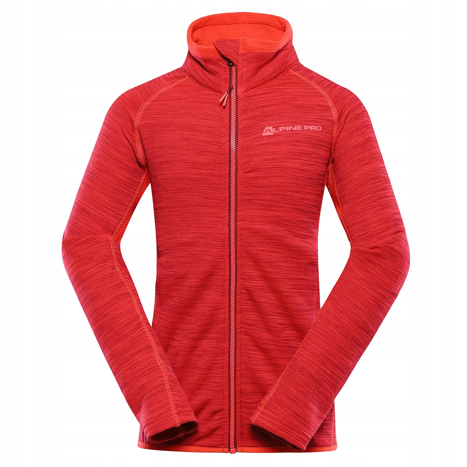 Alpine Pro Bluza dziecięca turystyczna rozpinana Onneco różowy r.164-170