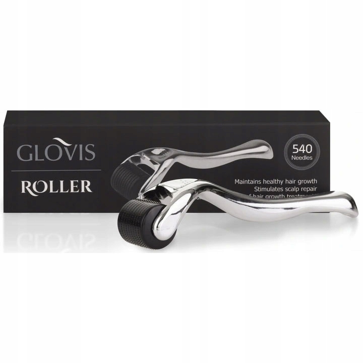 

Glovis Roller 0.5mm Gęste Włosy Łysienie Porost