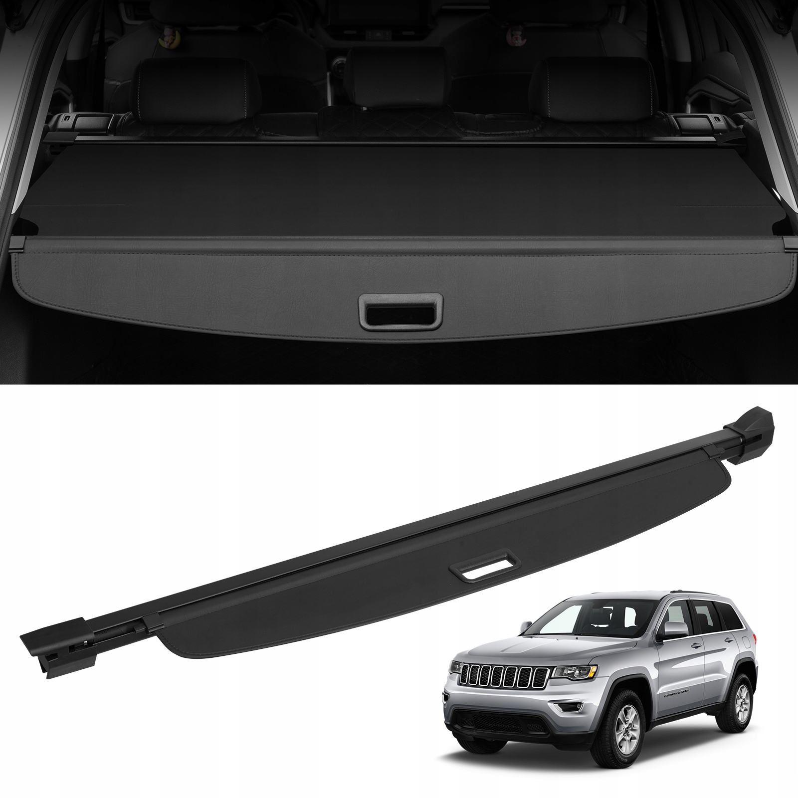 Levně Vevor Podložka do zavazadlového prostoru auta 1463x195x94MM Černá Jeep Grand Cherokee