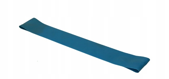 GUMA DO ĆWICZEŃ MINI BAND 60x5 LATEKSOWA OPOROWA TAŚMA 0,6mm niebieska