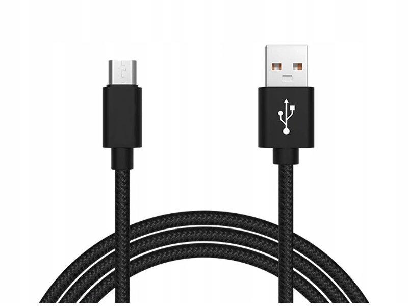 

Kabel przewód Usb - micro mikro Usb 1,5m czarny