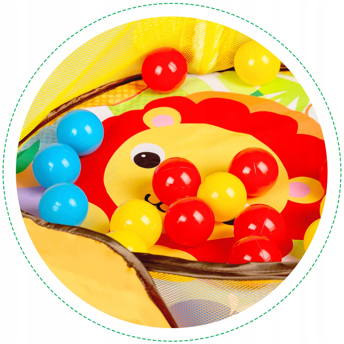 Mata edukacyjna interaktywna "Lew" Typ figurka