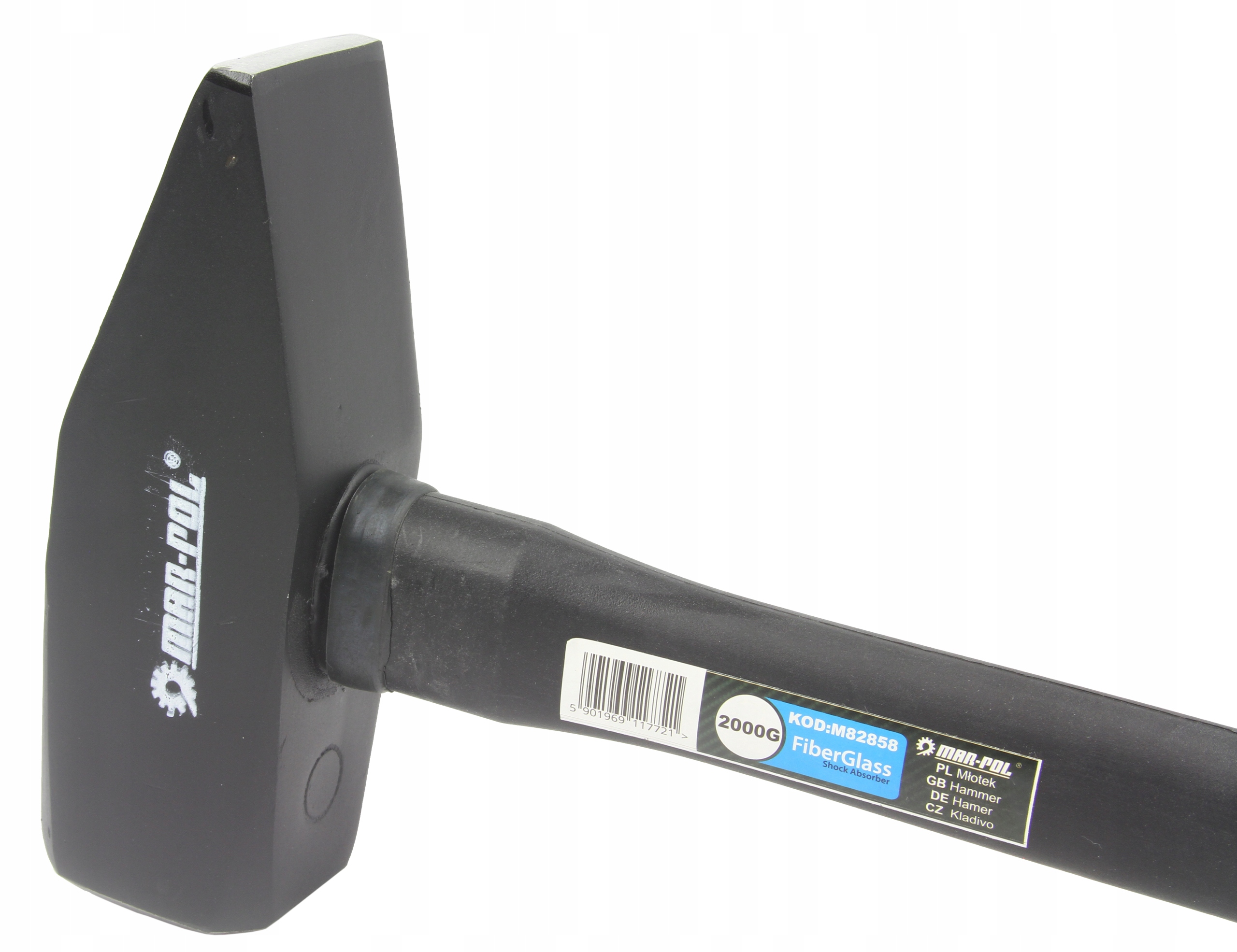 MŁOTEK ŚLUSARKI MŁOTKI FIBERGLASS 2000g MAR-POL Typ narzędzia ślusarski