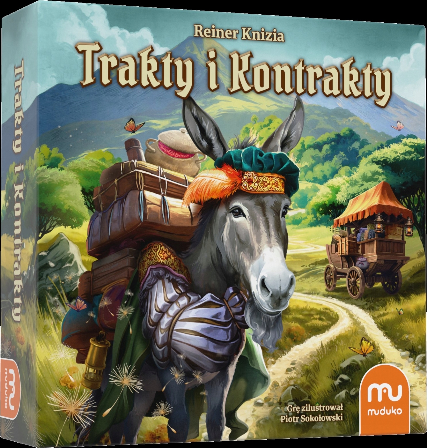 Gra Trakty i Kontrakty Planszówka Familijna Gra Rodzinna Gra Planszowa