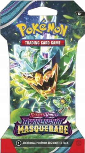 Pokemon TCG Twilight Masquerade: Sleeved Booster Pack
