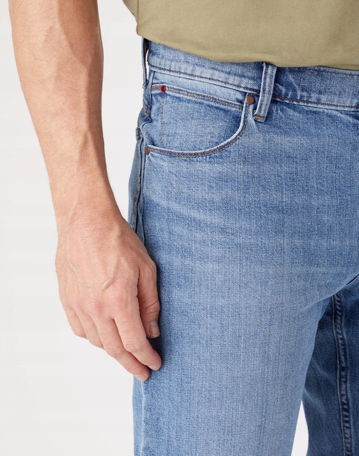 WRANGLER STRAIGHT GREAT BLUE 112320699 32/32 Płeć mężczyzna