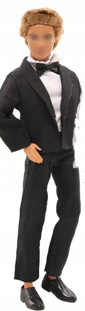 Ubranka DLA LALKI CHŁOPAKA MĘSKIE SPODNIE GARNITUR KOSZULA DZIEŃ DZIECKA Kolor wielokolorowy