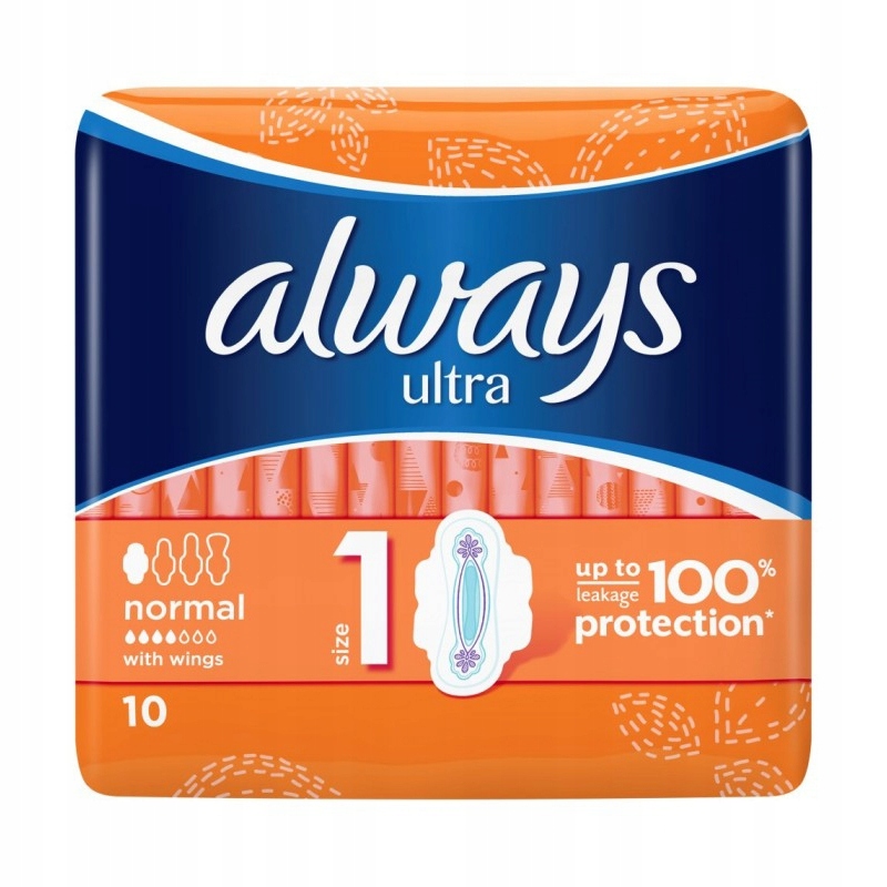 

Always Ultra Normal Plus Podpaski Skrzydełka 10SZT