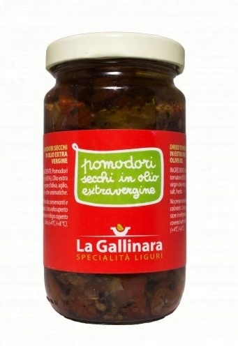 

La Gallinara Suszone Pomidory w oliwie Ev 180g