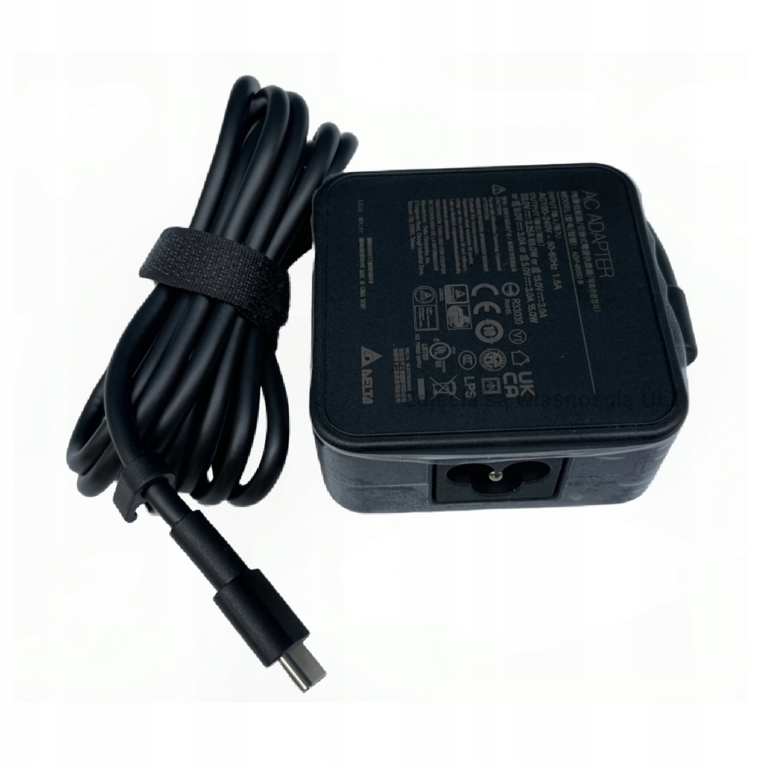 zasilacz ładowarka 65W Delta Msi Asus ADP-65SD B Usb-c AD10380 A19-065N3A