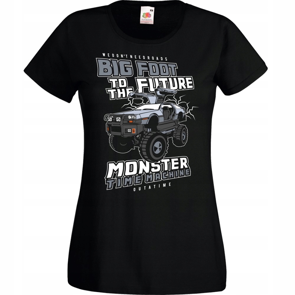 

Koszulka monster truck auto samochód L czarna