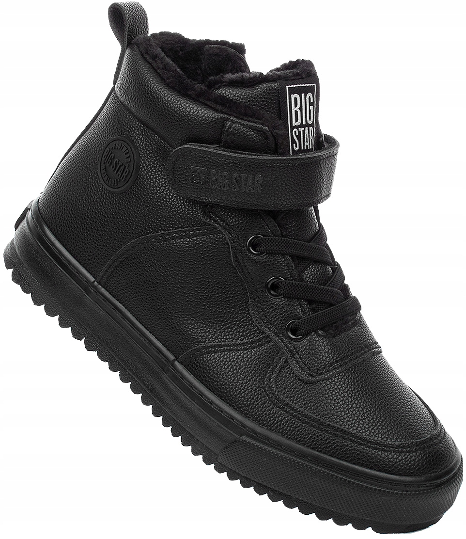 BIG STAR BUTY DZIECIĘCE ZIMOWE OCIEPLANE r. 33 Kolor czarny