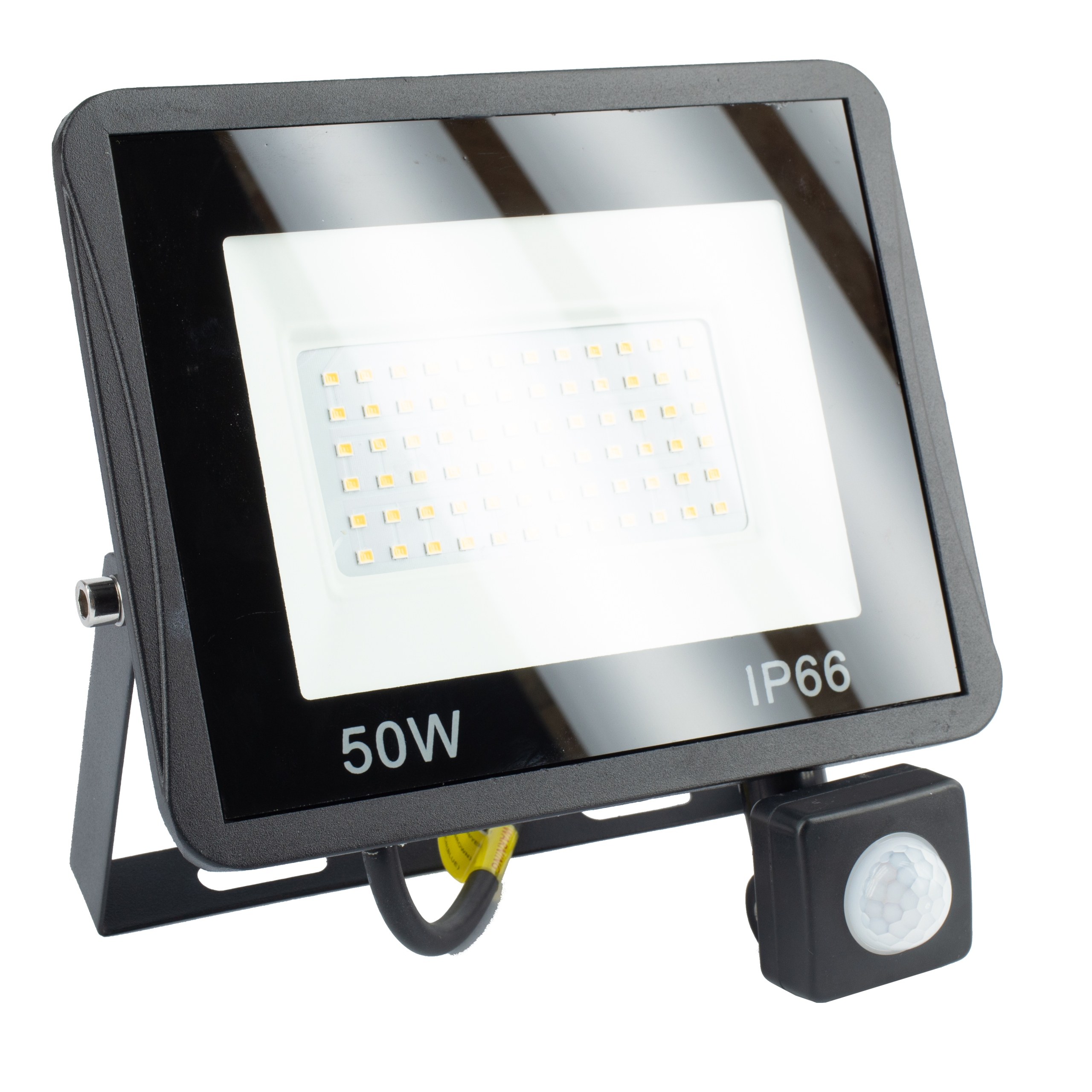 LED SLIM 50W галогенный прожектор с датчиком движения