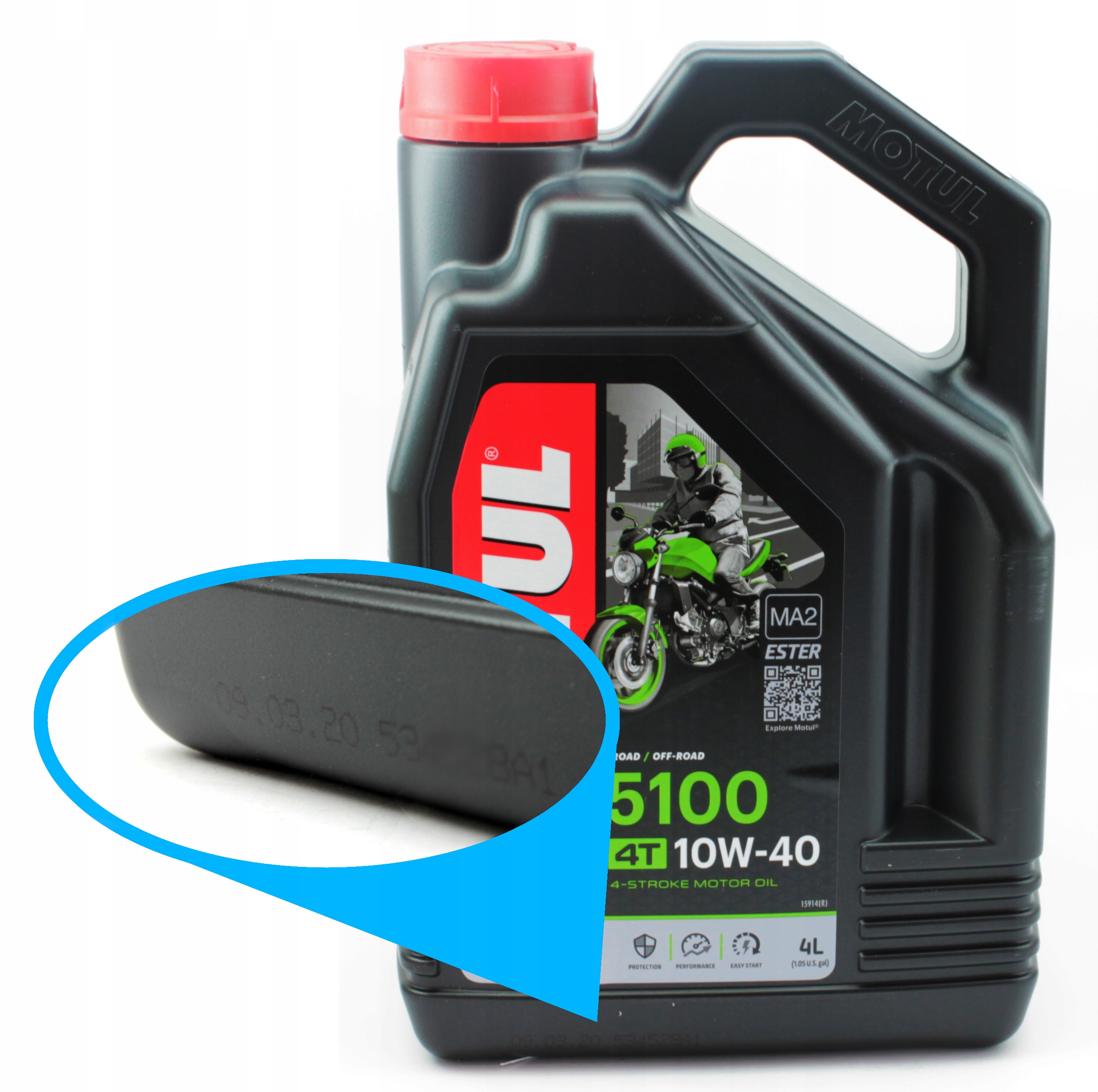 MOTUL 5100 10W40 4T 4L ORYGINAŁ Producent Motul