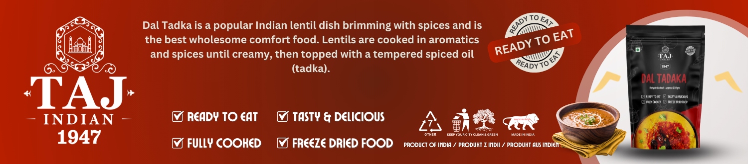 TAJ INDIAN 1947 DAL TADKA 200G Brand TAJ INDIAN 1947