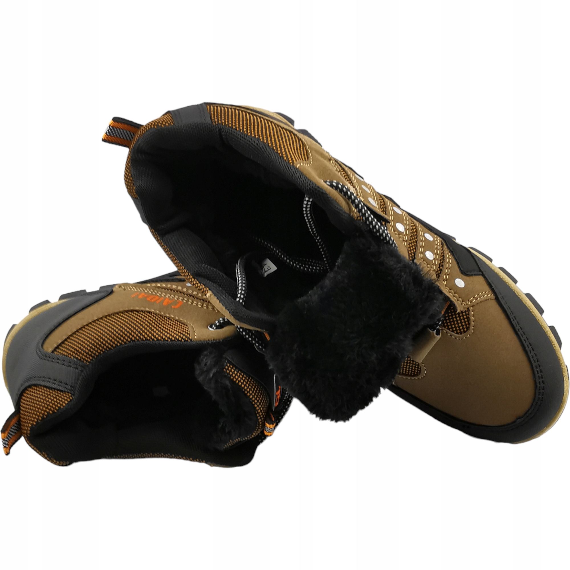 BUTY MĘSKIE Sportowe ZIMOWE OCIEPLANE za kostkę do pracy ŚNIEGOWCE Rozmiar 44