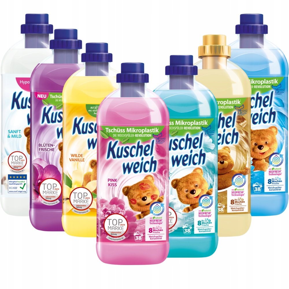 EAN_Kuschelweich Sada proplachování 7 x 1 l