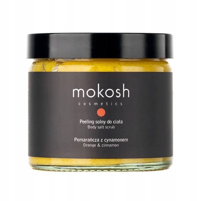 Mokosh Peeling solny do ciała pomarańcza z cynamonem