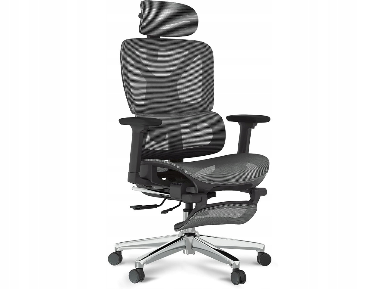 Ergonomická kancelárska stolička Lite Pro, tmavošedá, vhodná do kancelárie aj domácnosti