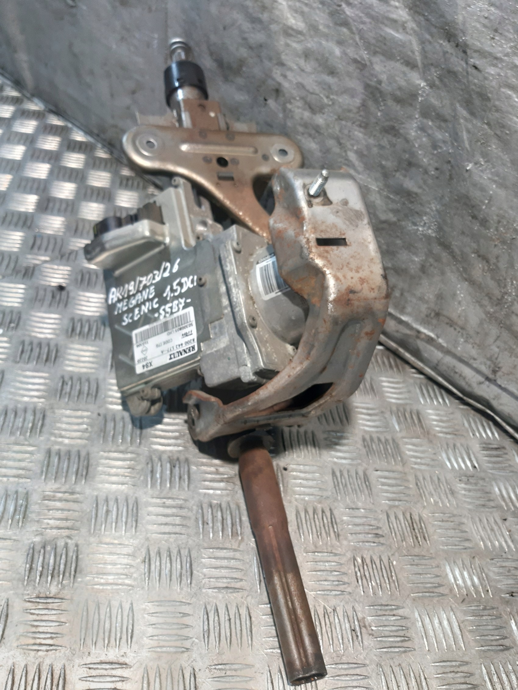 control electrics, steering wheel rod RENAULT SCENIC II 8200442177-A